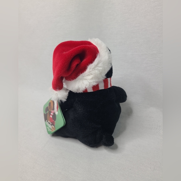 Sears Holiday Crispin 6" Plush Christmas 2010 Black Bear NEW NWT - Picture 4 of 5
